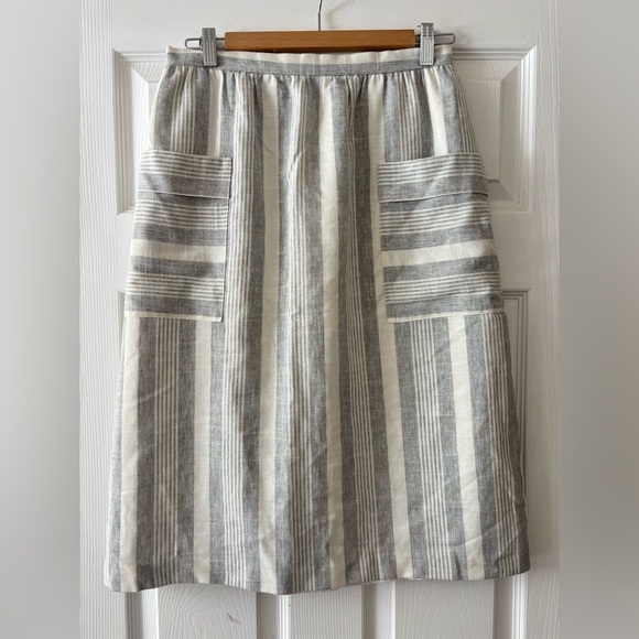 Vintage Union Made Striped Skirt 🧵 - Picture 1 of 10
